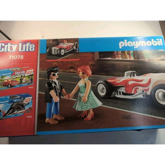 Playmobil 71078 City Life Hot Rod Starter Pack - Picture 2 of 2